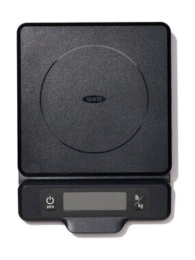 OXO Good Grips 5-lb Kitchen Scale with Pull-Out Display - Black
